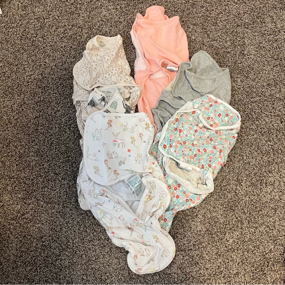 Assorted Aden and Anais Easy Swaddles